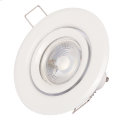 FLFSS608W FSL Portafaretto Orientabile Colore BIANCO 90*25/Φ75 - GU10 MR16