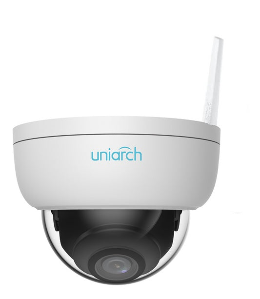 2MP | Uniarch |Dome WIFI, Ottica 2.8mm Ultra265, IR30, IK10 |IPC-D122-F28W |